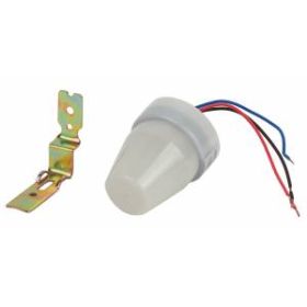 Датчик освещенности ЭРА DF 302 Фотореле серый, настенный, максимальная нагрузка 2200 ВА IP44 (100/1800) ‎