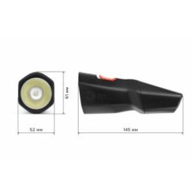 MA-501-BL Фонарь ЭРА Фонарь MA-501 ЭРА АЛЛИГАТОР универс [SMD, 350мАч, прямая зарядка, блистер] (12 ‎