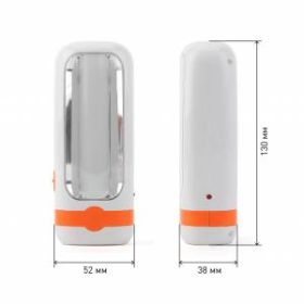 KA10S Фонарь ЭРА 2в1 10SMD+1W Акку 4V900mAh, ЗУ 220V, карт (10/40/1200) ‎