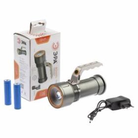 PA-805 Фонарь ЭРА Фонарь-прожектор алюминиевый Эра [5Вт, боковой светильник 3Вт, литий 2,5Ач, короб ‎