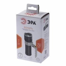 PA-804 Фонарь ЭРА Фонарь-прожектор алюминиевый Эра [5Вт, рег фокус, литий 2,5Ач, коробка] (10/30/54 ‎