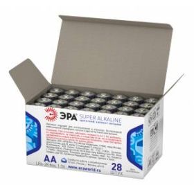 Батарейки ЭРА LR6-28 box SUPER Alkaline (28/840/18480) ‎