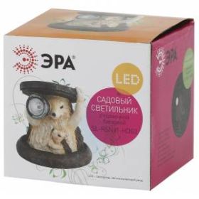 SL-RSN11-HDG2 ЭРА Садовый светильник на солнечной батарее, полистоун, цветной, 11 см (48/384) ‎