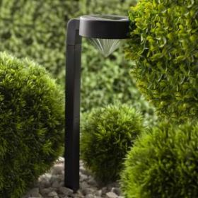 SL-PL42-DMD ЭРА Садовый светильник на солнечной батарее, пластик, черный, 42 см (24/672) ‎