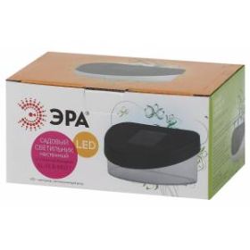 SL-PL8-MNT1 ЭРА Садовый светильник на солнечной батарее, пластик, черный, 5,5 см (24/960) ‎