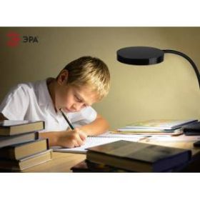 ЭРА наст.светильник NLED-435-4W-BK черный (6/192) ‎