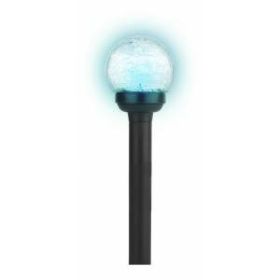 SL-PL33-CRAC ЭРА Садовый светильник на солнечной батарее, пластик,стекло, черный, 33 см (12/672) ‎