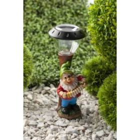 SL-RSN30-GN2 ЭРА Садовый светильник на солнечной батарее, полистоун, цветной, 30 см (12/72) ‎