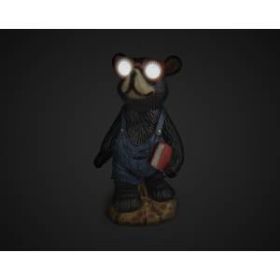 SL-RSN27-BEAR1 ЭРА Садовый светильник на солнечной батарее, полистоун, цветной, 27 см (12/96) ‎