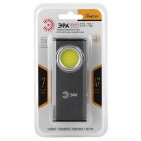 RB-706 Фонарь ЭРА [4Вт COB, SMD , магнит, подвес, подставка, 3xAAA, бл] (10/60/960) ‎