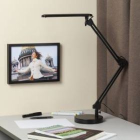 ЭРА наст.светильник NLED-440-7W-BK черный (6/144) ‎