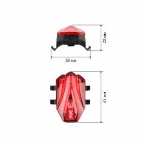 Велосипедный фонарь светодиодный ЭРА VA-801 2 в 1 аккумуляторный, передний, CREE XPG + подсветка SMD, micro USB, 800mA/ч ‎