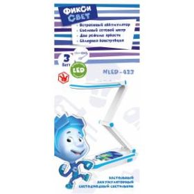ЭРА наст.светильник NLED-423-3W-BU синий ФИКСИКИ (8/40/480) ‎