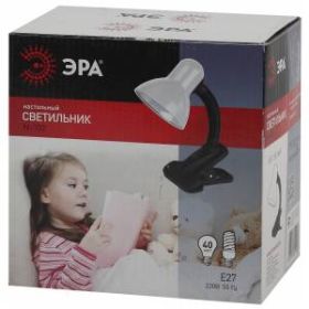 ЭРА наст.светильник N-102-E27-40W-BU синий (30/240) ‎