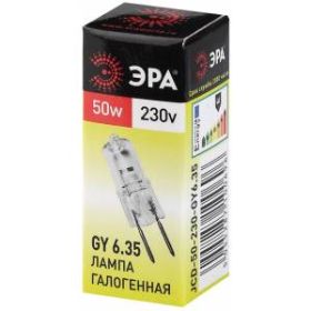 GY6.35-JCD-50W-230V ЭРА (галоген, капсула, 50Вт, нейтр, GY6.35) (100/1000/35000) ‎