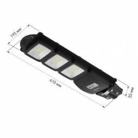 ЭРА Консольный светильник на солн. бат.,SMD, 60W, с датч. движ., ПДУ,1000lm, 5000К, IP65 (6/90) ‎