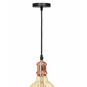 PL13 E27 - 1 RG Подсветка ЭРА Накладной, цоколь Е27, провод 1 м, цвет розовое золото (60/360) ‎