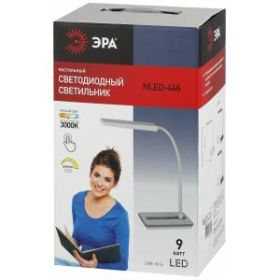 ЭРА наст.светильник NLED-446-9W-BK черный (8/96) ‎