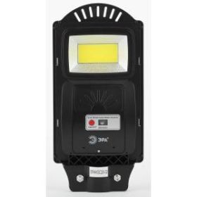 ЭРА Консольный светильник на солн. бат.,COB,с кронштейном,20W, с датч.движ., ПДУ, 450lm, 5000К, IP65 ‎