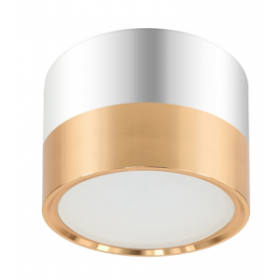 OL7 GX53 GD/CH Подсветка ЭРА Накладной под лампу Gx53, алюминий, цвет золото+хром (40/1440) ‎