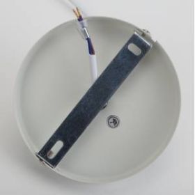 PL2 WH/SN Подвес ЭРА металл, E27, max 60W, d300 мм, шагрень белый/сатин никель (8/48) ‎