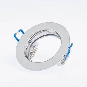 KL1 SN Светильник ЭРА литой простой MR16,12V, 50W сатин никель (100/3000) ‎