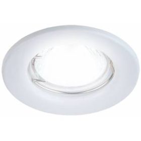 ST1 WH Светильник ЭРА штампованный MR16,12V/220V, 50W белый (100/3000) ‎