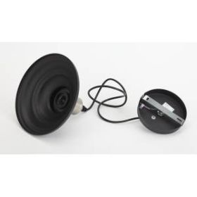 PL4 BK/BN Подвес ЭРА металл, E27, max 60W, d203 мм, шагрень черный/темный никель (10/210) ‎