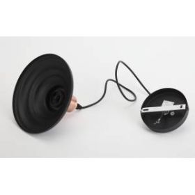 PL4 BK/RC Подвес ЭРА металл, E27, max 60W, d203 мм, шагрень черный/медь (10/210) ‎