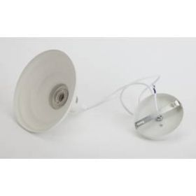 PL4 WH Подвес ЭРА металл, E27, max 60W, d203 мм, шагрень белый (10/210) ‎