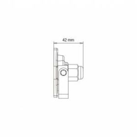 LPR-021-0-40K-020 ЭРА Прожектор светодиодный уличный 20Вт 1600Лм 4000К 125х85х50 (80/1280) ‎