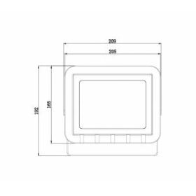 Прожектор светодиодный уличный ЭРА LPR-061-0-65K-050 50Вт 6500К 4600Лм 205x165x33 ‎