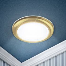 WR1 GD Светильник ЭРА влагозащищенный MR16,12V220V, 50W золото (100/2000) ‎