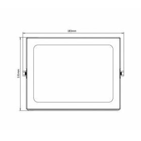 Прожектор светодиодный уличный ЭРА LPR-021-0-30K-050 50Вт 3000К 4000Лм 183х131х36 ‎