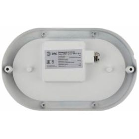 Светильник ЖКХ светодиодный ЭРА SPB-7-12-O антивандальный IP65 12Вт 1140Лм 5000К 220х135 ОВАЛ ‎