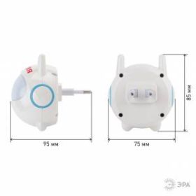 ЭРА ночник NN-604-LS-W белый (42/84/1008) ‎