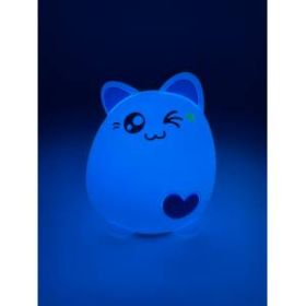 ЭРА светильник-ночник NLED-413-1W-BU белый с синим (30/60/360) ‎