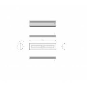 SPP-403-0-50K-100 ЭРА Cветильник cветодиодный подвесной IP65 100Вт 10500Лм 5000К Кп<5% КСС Д IC (10/ ‎