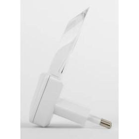 ЭРА ночник NN-618-LS-W белый (12/60/1260) ‎