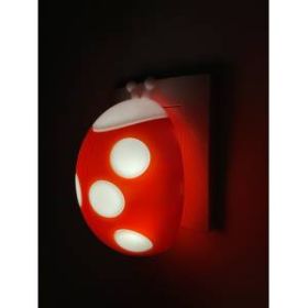 ЭРА ночник NN-601-LS-R красный (42/84/1008) ‎