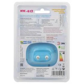 ЭРА ночник NN-613-SW-BU синий ФИКСИКИ (6/72/432) ‎