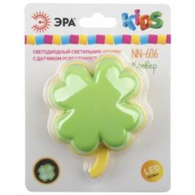 ЭРА ночник NN-606-LS-GR зеленый (12/240/720) ‎