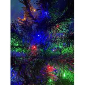 ENIN-5M ЭРА Гирлянда LED Нить 5 м мультиколор 8 режимов, 220V, IP20 (100/1500) ‎