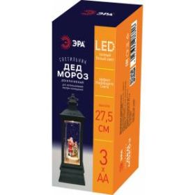 Светодиодная новогодняя фигура ЭРА ENGDS-10 Дед Мороз 1 LED ‎