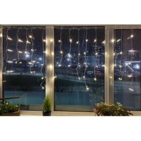 ENOB-2B ЭРА Гирлянда LED Бахрома 2м*1м теплый свет, 24V, IP44 (80/960) ‎