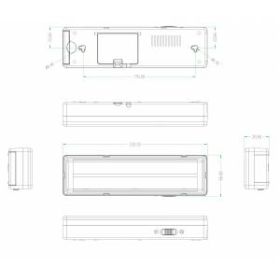 Аварийный светильник светодиодный ЭРА DBA-104-0-20 непостоянный 44LED 6ч IP20 стрелка ‎