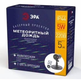 ENIOP-01 ЭРА Проектор Laser Метеоритный дождь мультирежим 2 цвета, 220V, IP44 (16/288) ‎