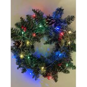 ENIN-2M ЭРА Гирлянда LED Нить 2 м мультиколор, АА, IP20 (120/3840) ‎