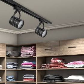 TR3 - 18 BK Трековый Светильник ЭРА 18Вт черный SMD (10/160) ‎