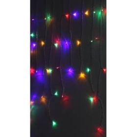 ENOB-2M ЭРА Гирлянда LED Бахрома 2м*1м мультиколор, 24V, IP44 (80/960) ‎